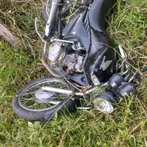 Queda de moto deixa motociclista em estado grave na SC-410