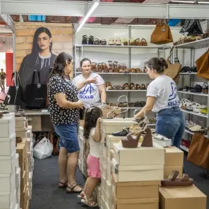 VÍDEO ▶️ | Feira do calçado entra na reta final com público de 12 mil visitantes 