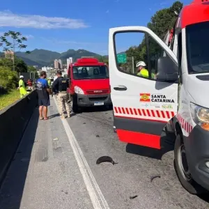 🚨 Tragédia na BR-101: casal de motociclistas morre após colisão em Itapema