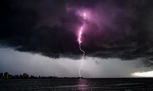 Tijucas encontra-se em área de atenção da Defesa Civil e corre risco de temporal