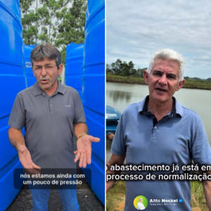 Falta d’água provoca protesto em município e prefeitura promete normalização do sistema