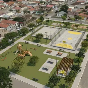 Prefeito assina ordem que libera revitalização em parque de Tijucas