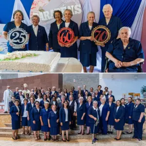 Cerimônia homenageia religiosas com até 70 anos de dedicação à missão