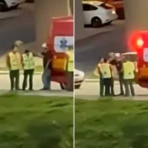 Homem com 21 passagens pela polícia agride bombeiros durante atendimento