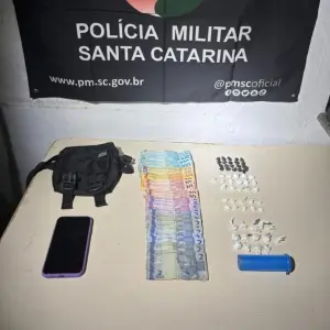 Polícia Militar atua em caso envolvendo tráfico de drogas e uma menor de idade