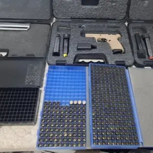 Ocorrência de ameaça termina com apreensão de armas e munições