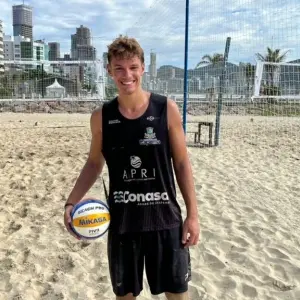 Atleta de Itapema é convocado pela Seleção Brasileira de Vôlei de Praia