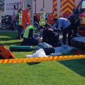 Acidente com motocicleta deixa vítima em estado crítico em Tijucas