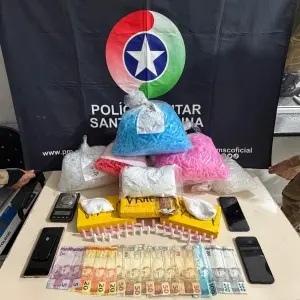 Operação resulta na prisão de casal e apreensão de R$ 140 mil em drogas