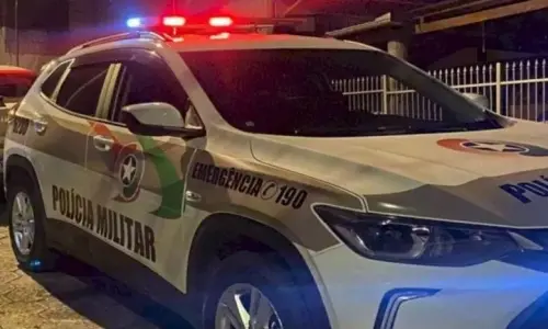 Violência em motel termina com mulher gravemente ferida e suspeito preso em Brusque