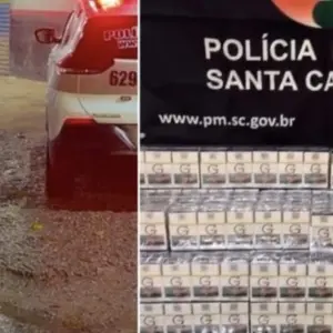 Homem é preso com carga irregular de cigarros e vapes