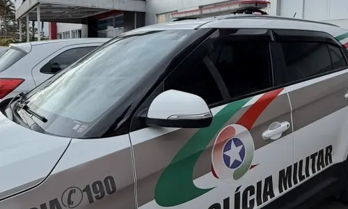 Mandado de prisão termina em agressão e reforço policial com um pedaço de madeira 