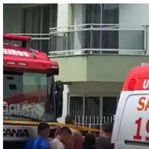 Homem morre após queda do terceiro andar de edifício
