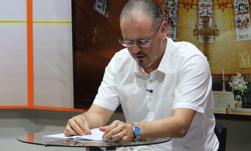 Padre Elizandro Scarsi traz palavra de esperança nesta quarta-feira, 26 de março