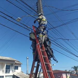 Obra força interrupção de energia por até 3 horas; queda de luz irá afetar 4 ruas