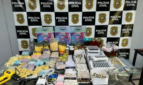 Laboratório clandestino de cigarros eletrônicos com THC é descoberto em operação