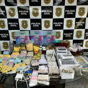 Laboratório clandestino de cigarros eletrônicos com THC é descoberto em operação