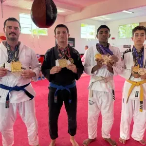 Equipe de Tijucas acumula mais de 70 medalhas em dois anos e se consolida como referência no Jiu-Jitsu