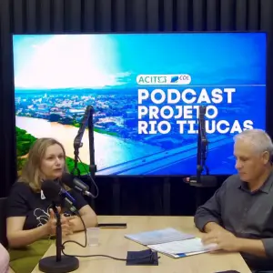 Podcast da ACIT/CDL recebe Prefeito Maickon Sgrott para falar sobre o Projeto Rio Tijucas