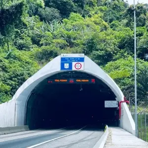 Túnel do Morro do Boi terá bloqueio noturno para manutenção nesta quarta-feira, 8 de abril