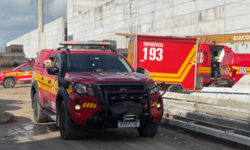 Empresa de Tijucas realiza simulado do Grupo de Resposta a Desastres para treinar bombeiros em ambiente industrial