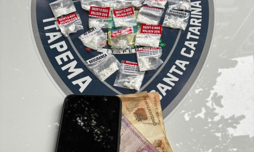 Denúncias de moradores levam à prisão de traficante com 17 porções de cocaína 