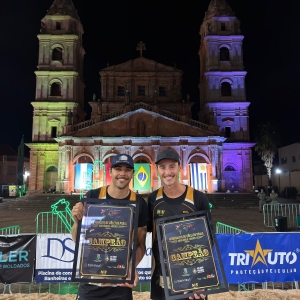 Ouro no Mundialito e convocação para a Seleção se destacam para o vôlei de praia  catarinense