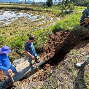 Vazamento oculto na rede de água é identificado em Tijucas; reparo já foi iniciado