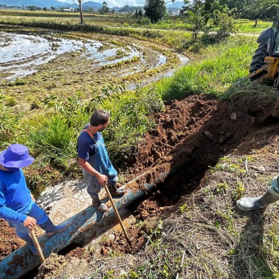 Vazamento oculto na rede de água é identificado em Tijucas; reparo já foi iniciado