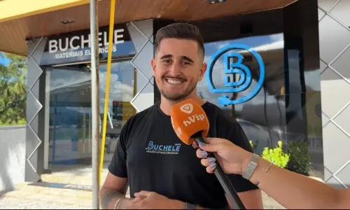 Loja de materiais elétricos inaugura nova unidade em Canelinha