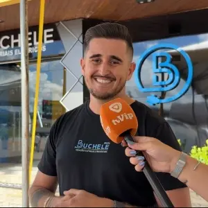 Loja de materiais elétricos inaugura nova unidade em Canelinha