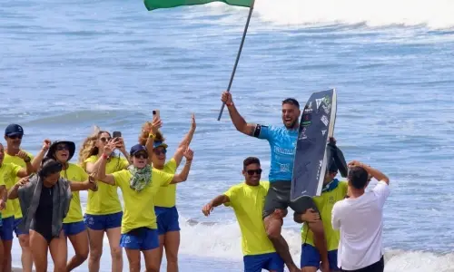 Na última onda, Itapema chegou ao topo: Éder Luciano é campeão pan-americano de surf