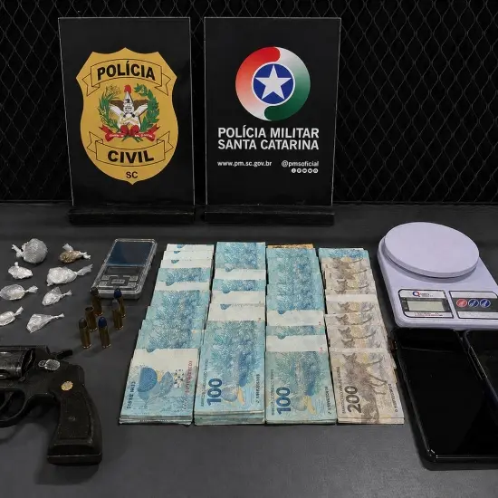 Investigação desmantela ponto de venda de cocaína por delivery e prende suspeito em flagrante