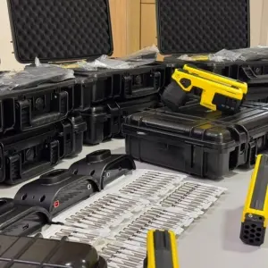 Tecnologia não letal utilizada por forças policiais nacionais e internacionais chega para agentes de segurança de Itapema
