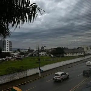 Frente fria traz chuvas volumosas para Tijucas e região no final de semana