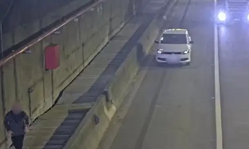 Suspeito de roubo de veículo em Itapema é preso; carro apresentou pane mecânica