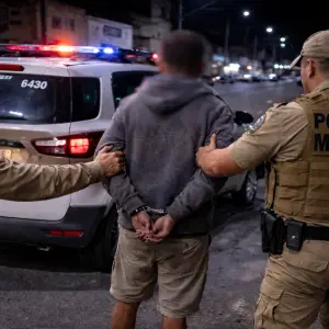Homem furta loja e acaba preso no Centro de Tijucas