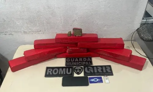 Homem é preso por tráfico de drogas após fugir de abordagem da Guarda Municipal