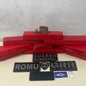 Homem é preso por tráfico de drogas após fugir de abordagem da Guarda Municipal