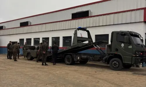 Militares realizam exercício simulado de ajuda humanitária em São João Batista