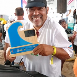 Atletas de Itapema sobem ao pódio no Campeonato Brasileiro de Parasurf