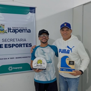Atletas de Itapema sobem ao pódio no Campeonato Brasileiro de Parasurf