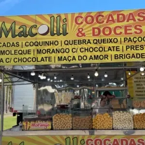 CONFIRA ▶️ | Barraquinha de cocadas anuncia chegada da Festa do Divino em Tijucas