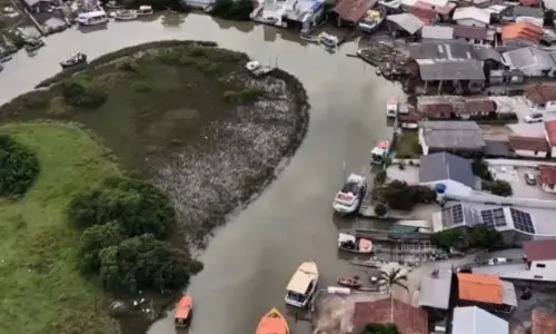 Projeto milionário prepara futura dragagem do Rio Santa Luzia entre Porto Belo e Tijucas