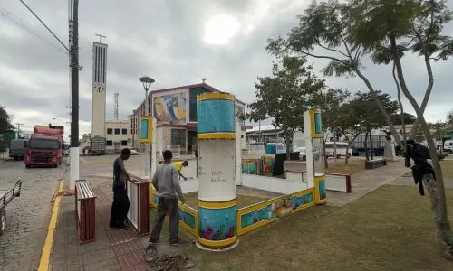 VÍDEO ▶️ | Parque de diversões começa a ganhar forma para a Festa do Divino 2026