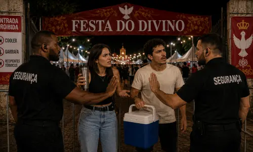 Organização da Festa do Divino reforça segurança e restringe objetos na entrada
