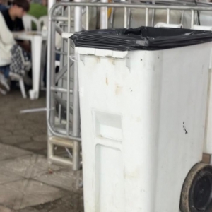 Coleta seletiva garante descarte responsável de resíduos na Festa do Divino