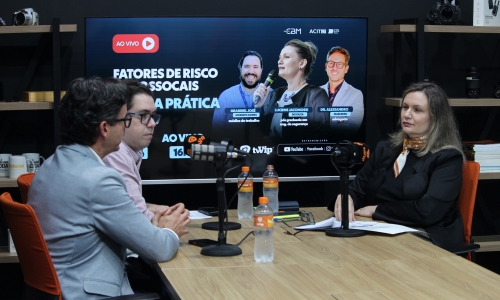 ASSISTA | Podcast sobre fatores de riscos psicossociais reúne especialistas e amplia debate sobre a NR-1