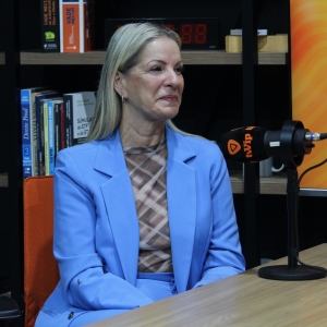 Andrea emociona ao falar sobre superação do câncer no Podcast VIP