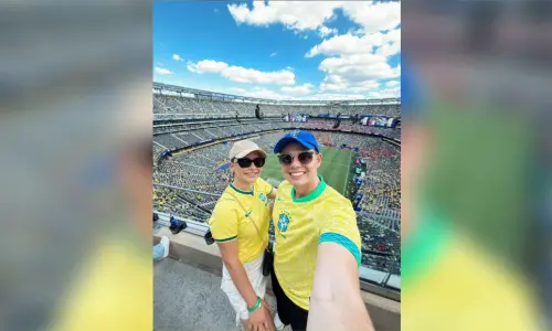 CONFIRA ▶️ | Tijucano realiza sonho e acompanha jogo do Brasil diretamente do estádio